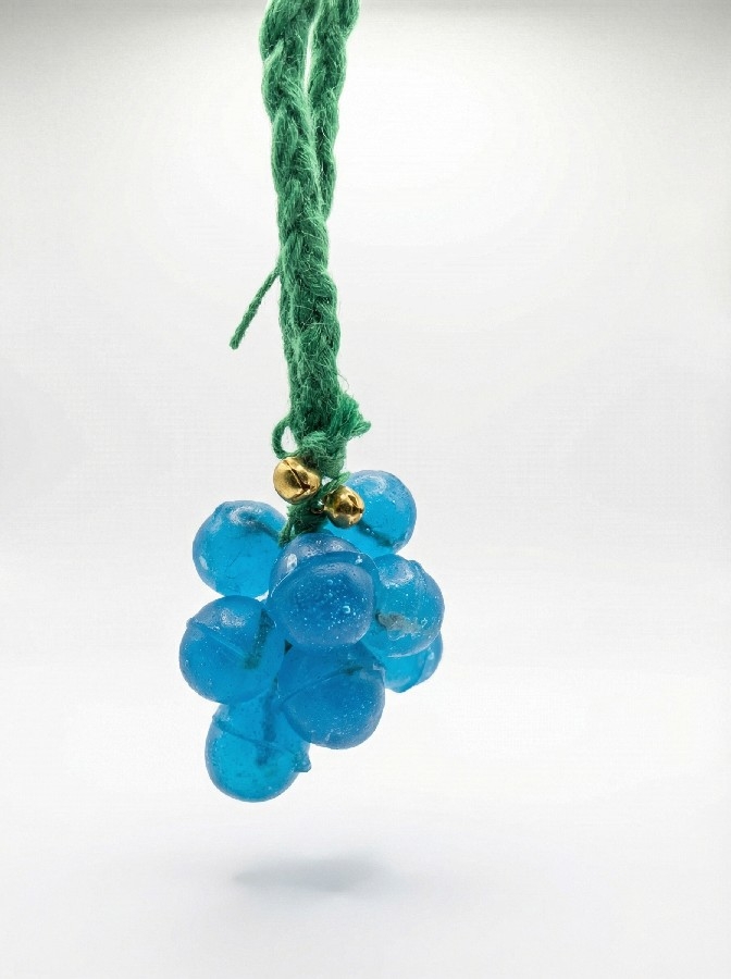 Mavi Üzüm Figürlü El Yapımı Kokulu Sabun