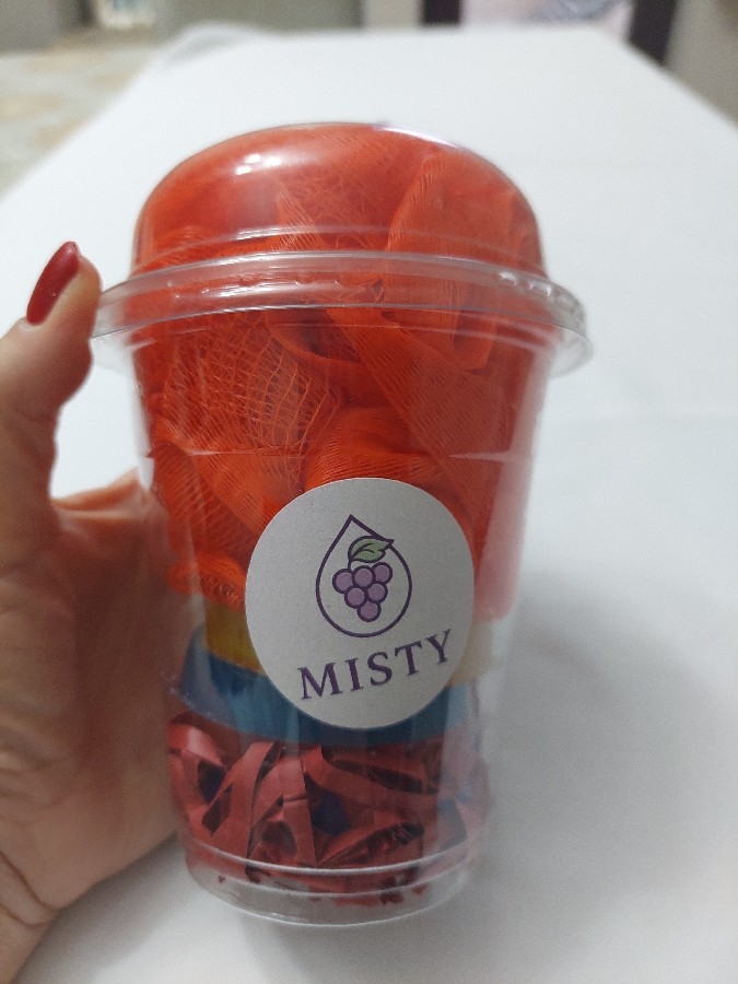 Lifli Renkli Mini El Yapımı Sabun Seti