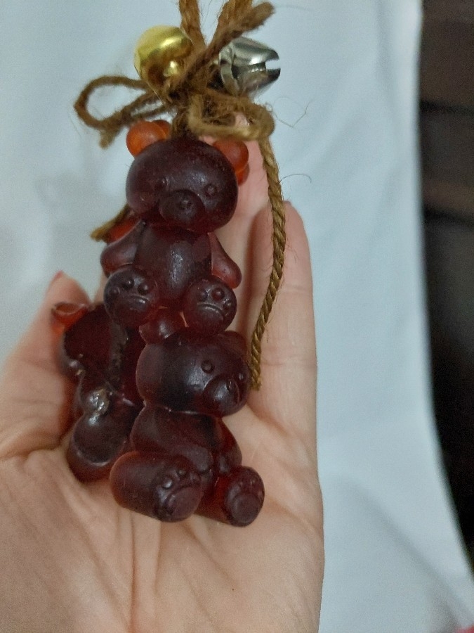 Ayıcık Figürlü İpli El Yapımı Dekoratif Sabun